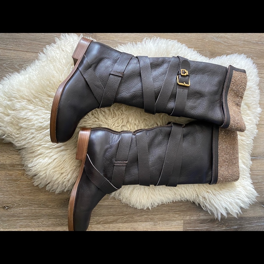Chloe knee high boots 38.5